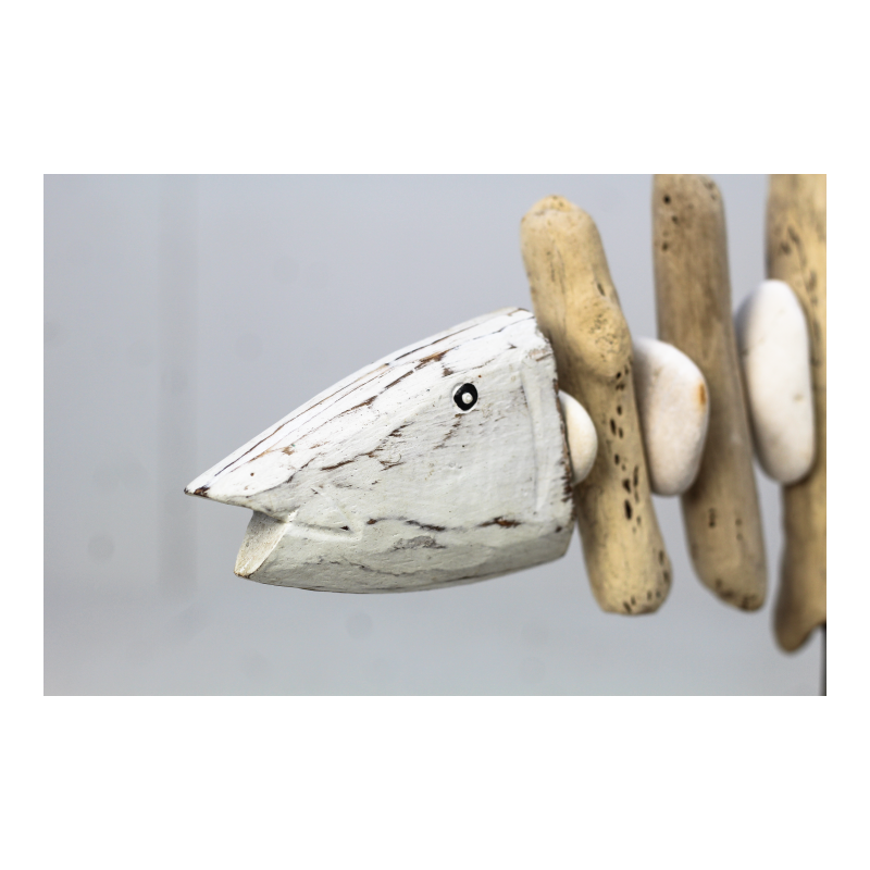 Figurka dekoracyjna ryba na stojaku MHD0-03-38