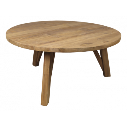 Duży stolik kawowy z drewna tekowego MHS2-20