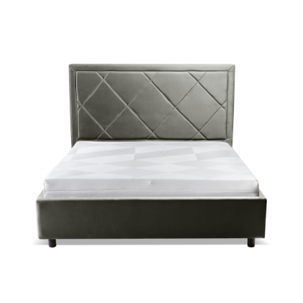 Dwuosobowe łóżko tapicerowane 160x200 cm MHB 142