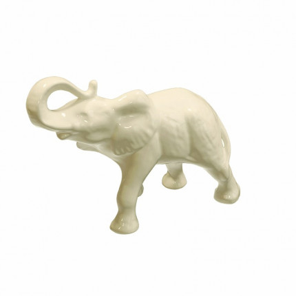 Słoń porcelanowy L MHD0-09-17