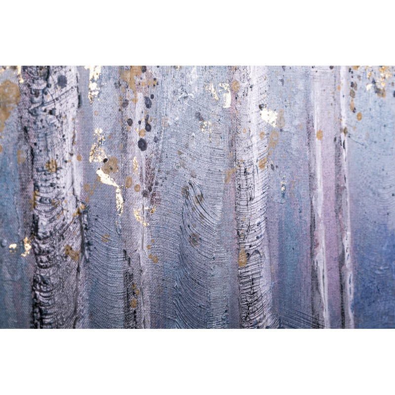 Ręcznie malowany obraz na płótnie – aleja drzew MHD0-10-46
