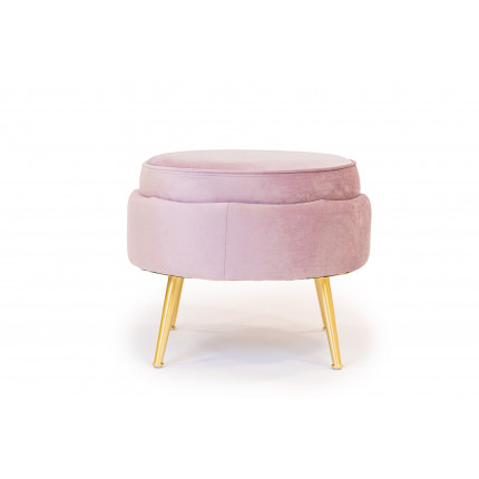 Podnóżek glamour różowy MUSZELKA MHT 051