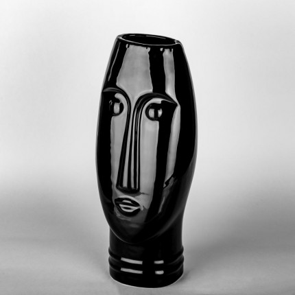 Wazon ceramiczny wysoki twarz