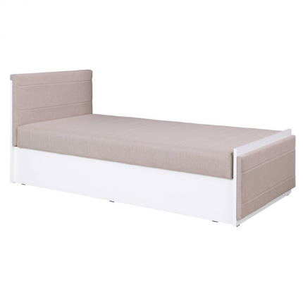 Nowoczesne łóżko z pojemnikiem na pościel 90x200 cm MHG-IW-33