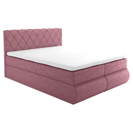 Eleganckie łóżko kontynentalne 120x200 cm MHB 143