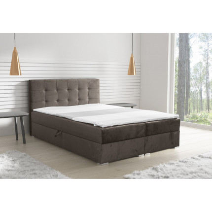 Klasyczne łóżko kontynentalne 120x200 cm MHB0-67