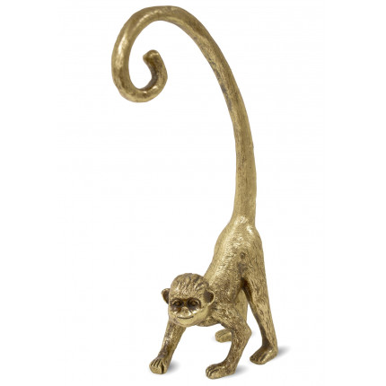 Dekoracyjna figurka małpka złota MHD0-118
