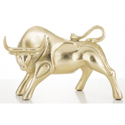 Złota figurka dekoracyjna byk MHD0-120
