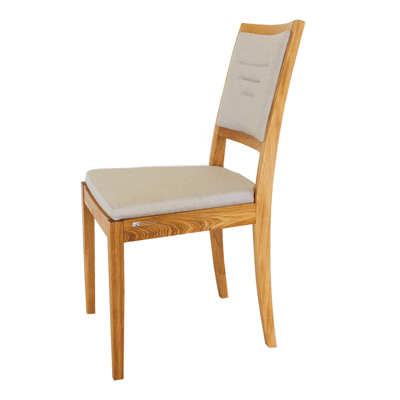 Drewniane krzesło dębowe do jadalni lub salonu MHK0-14
