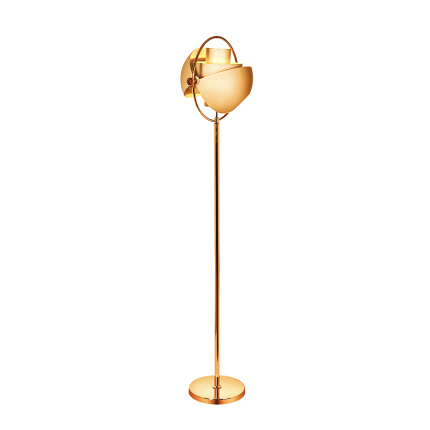 Lampa podłogowa złota glamour MHL0-48