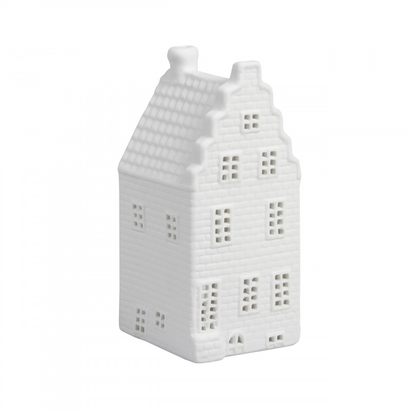 Świecznik biały domek holenderski MHD0-05-39