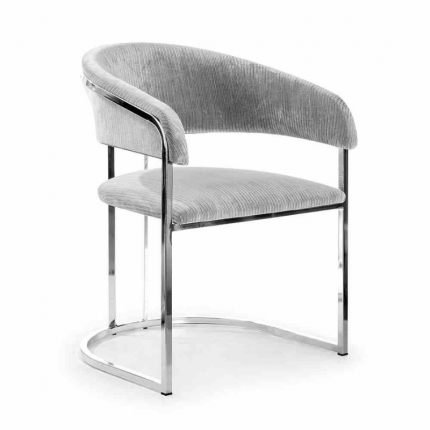 Oryginalne krzesło glamour z podłokietnikami MHK0-30