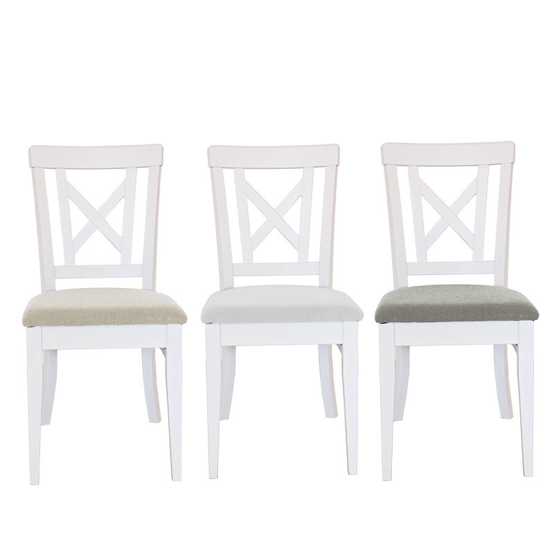 Drewniane białe krzesło bukowe MHK0-11