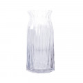 Ręcznie robiony szklany przezroczysty wazon MHD0-01-19
