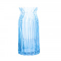 Ręcznie robiony szklany niebieski wazon MHD0-01-20