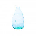 Ręcznie robiony szklany wazon w nieregularnym kształcie MHD0-01-0023