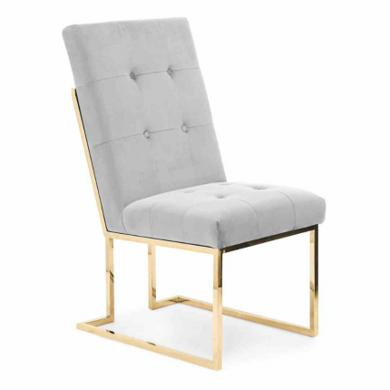 Oryginalne krzesło tapicerowane do jadalni MHK0-67
