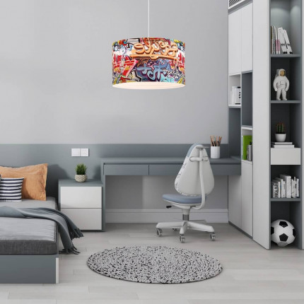 Lampa wisząca Graffiti Style LP-077/1P - LP-077/1P Style