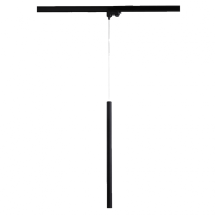Lungo 1 czarna wisząca do szynoprzewodu 1F  LP-894/1P BK 1F - LP-894/1P BK 1F