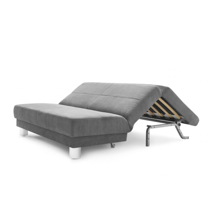 Sofa z funkcją spania i skrzynią na pościel OD RĘKI MODERN 140 cm MHT 430