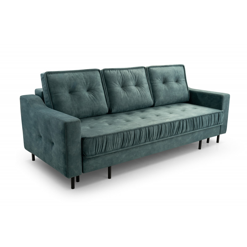 Elegancka sofa na nóżkach rozkładana MHT 382
