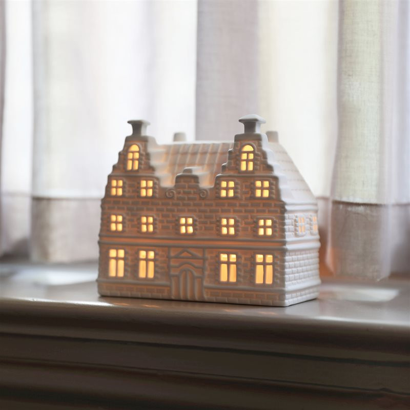 Oryginalny świecznik dekoracyjny dom holenderski MHD0-05-56