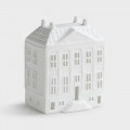 Oryginalny świecznik ceramiczny biały dom rezydencja MHD0-05-57