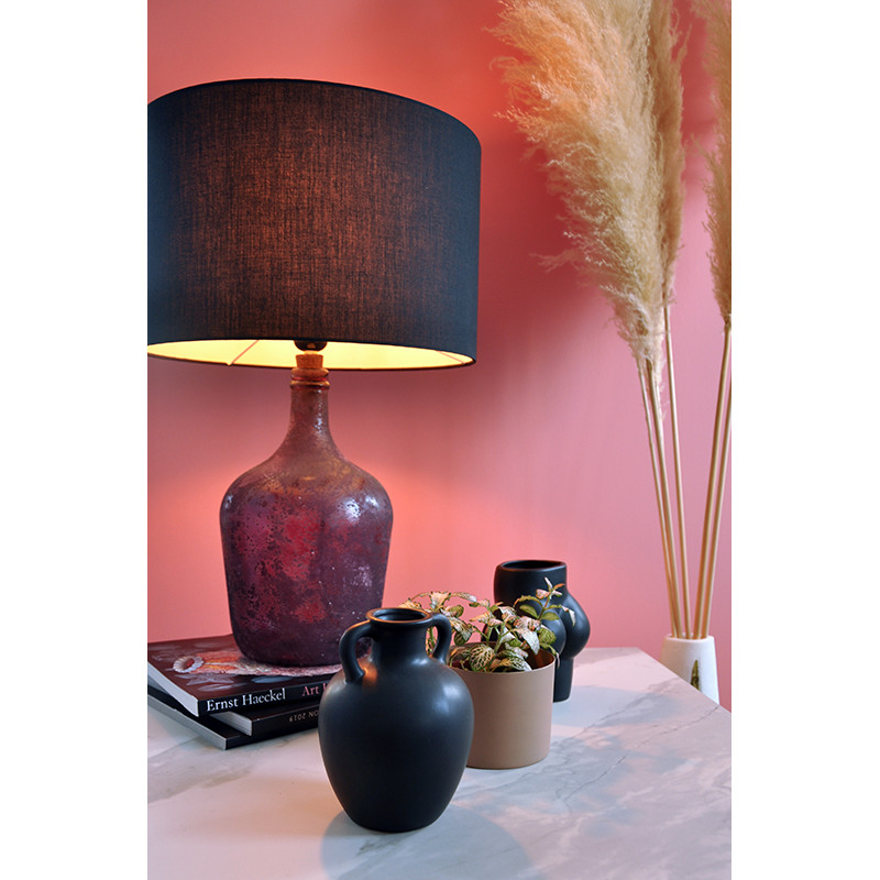 Lampa stołowa fioletowa loftowa MHL0-23