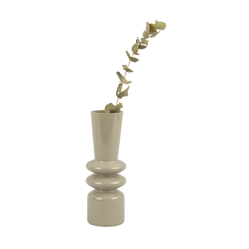 Oryginalny wazon na kwiaty zielony Present Time MHD0-01-90