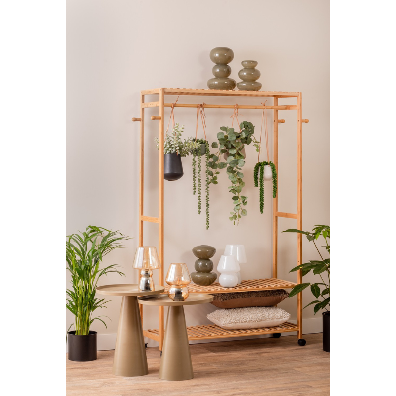 Zielony wazon szklany duży Present Time MHD0-01-106