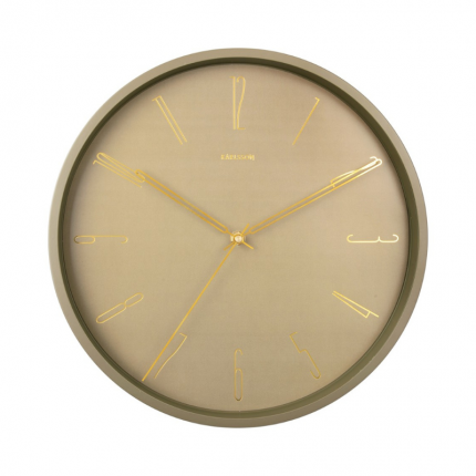 Oryginalny zegar ścienny zielony marka Karlsson MHD0-08-72