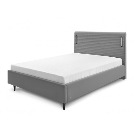 Dwuosobowe łóżko tapicerowane, 140x200 cm, MHB0-78