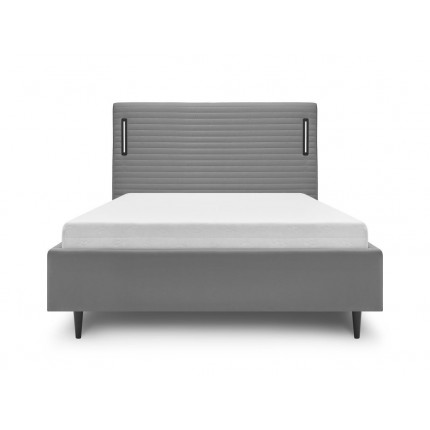 Dwuosobowe łóżko tapicerowane, 140x200 cm MHB0-78