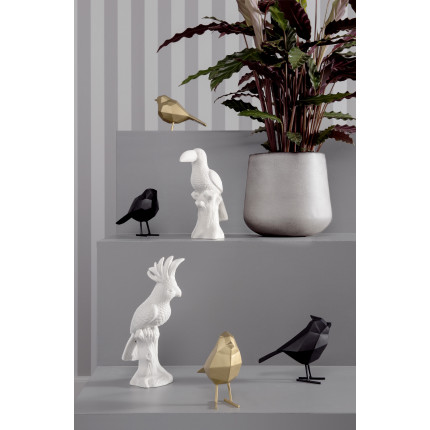 Figurka dekoracyjna duży, biały ptak MHD0-03-36