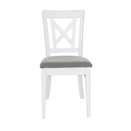 Drewniane białe krzesło bukowe MHK0-11
